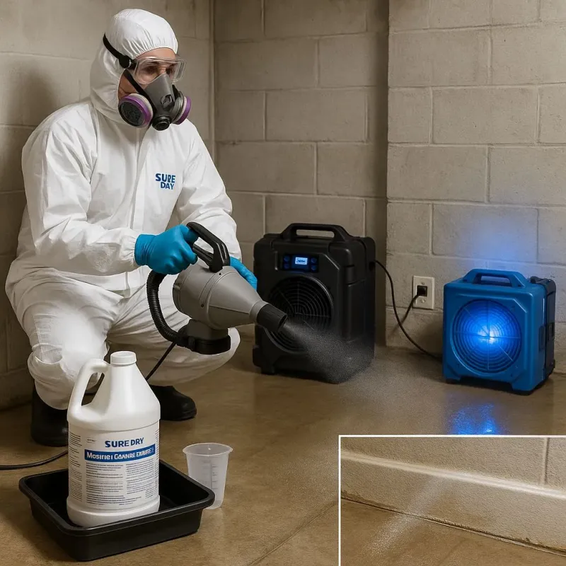 Sanitization and Odor Removal process in Toledo, OR