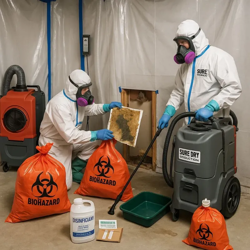 Contaminated Water Handling Protocols process in Toledo, OR