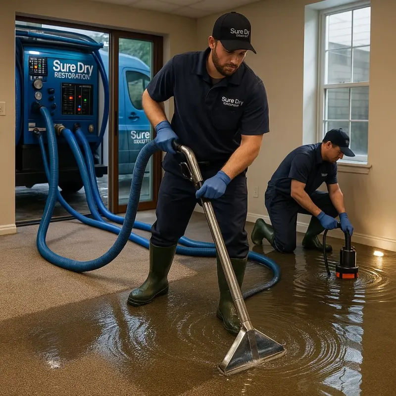 Water Extraction and Removal process in Toledo, OR